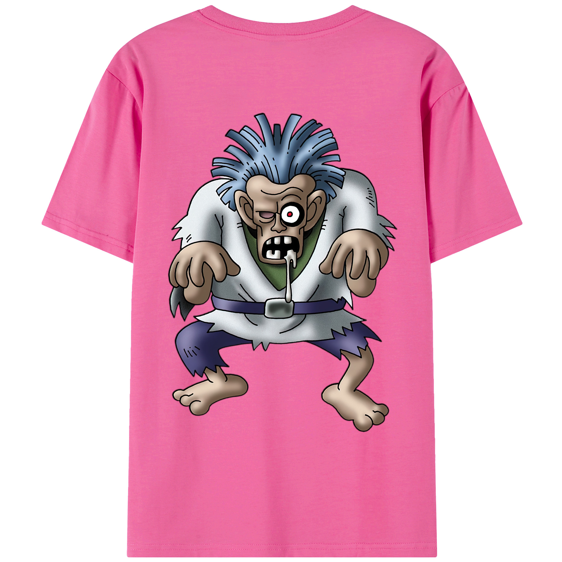 （画像用） ドラゴンクエスト Doragon Kuesuto Dragon Quest レディース半袖Tシャツ(バックプリント)